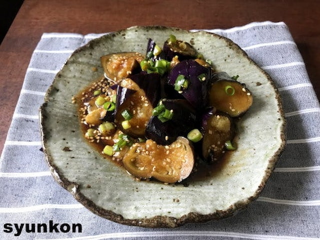 レンジで一発!5分でパパッと作れる「なすの中華風」レシピ
