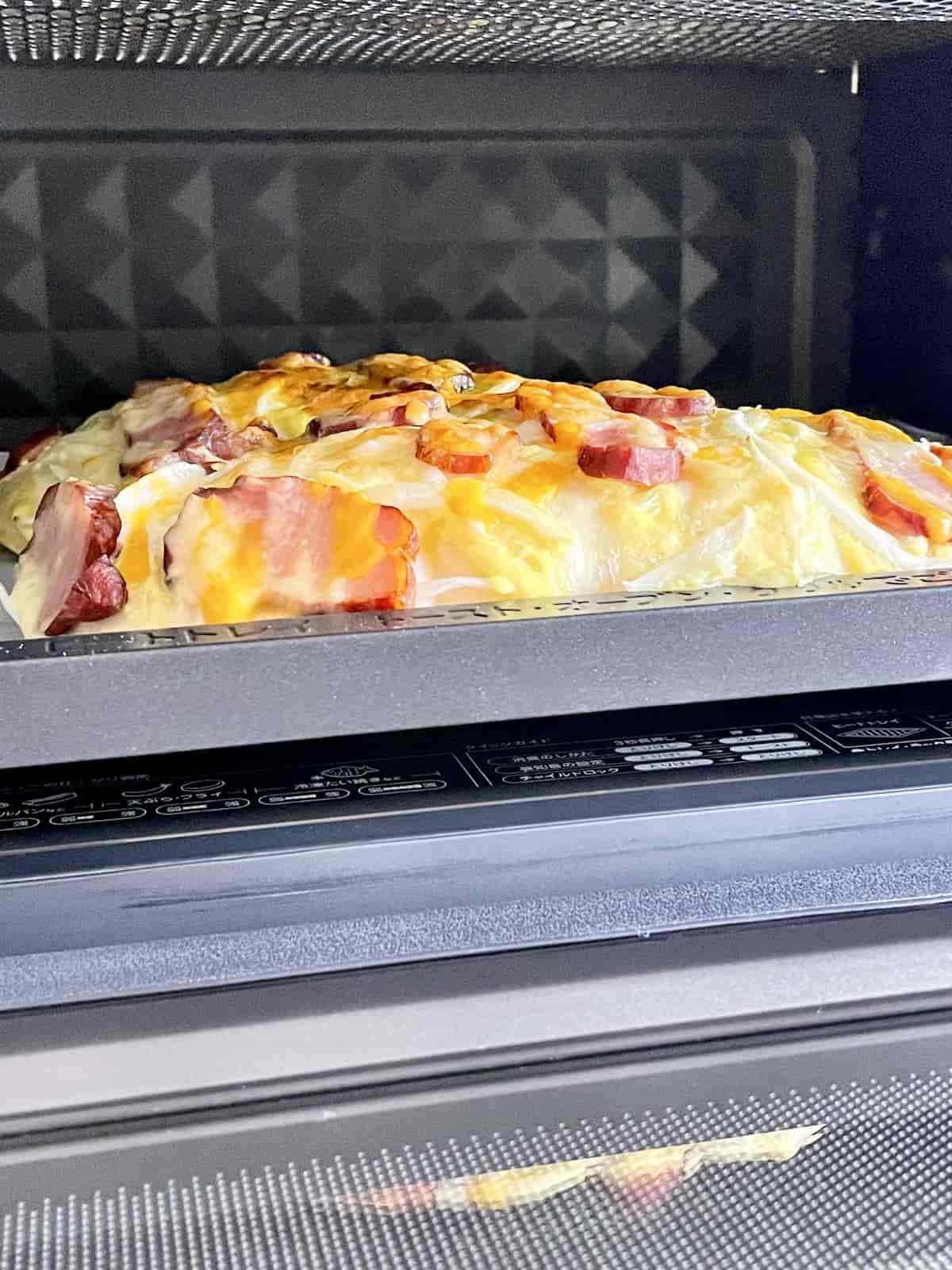 「ブロックベーコンで作るケーゼドッグ」レシピ