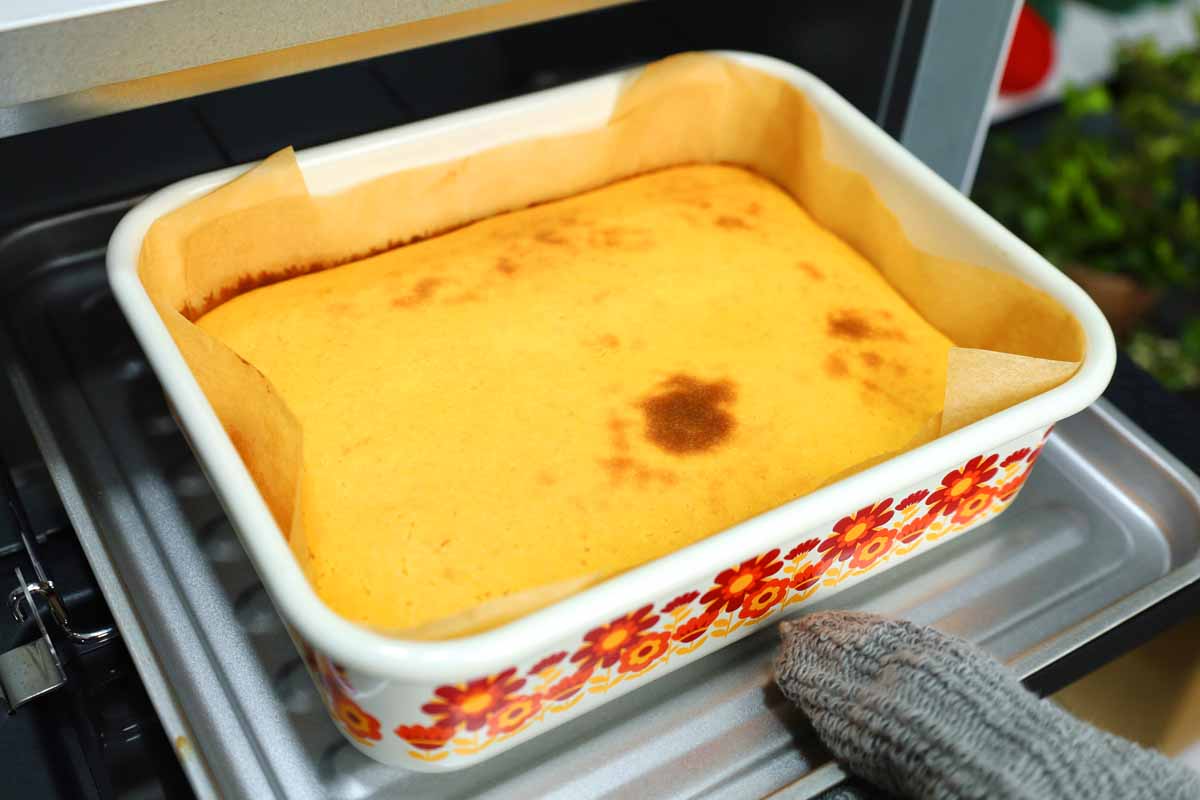 ねっとり濃厚「かぼちゃのチーズケーキ」レシピ
