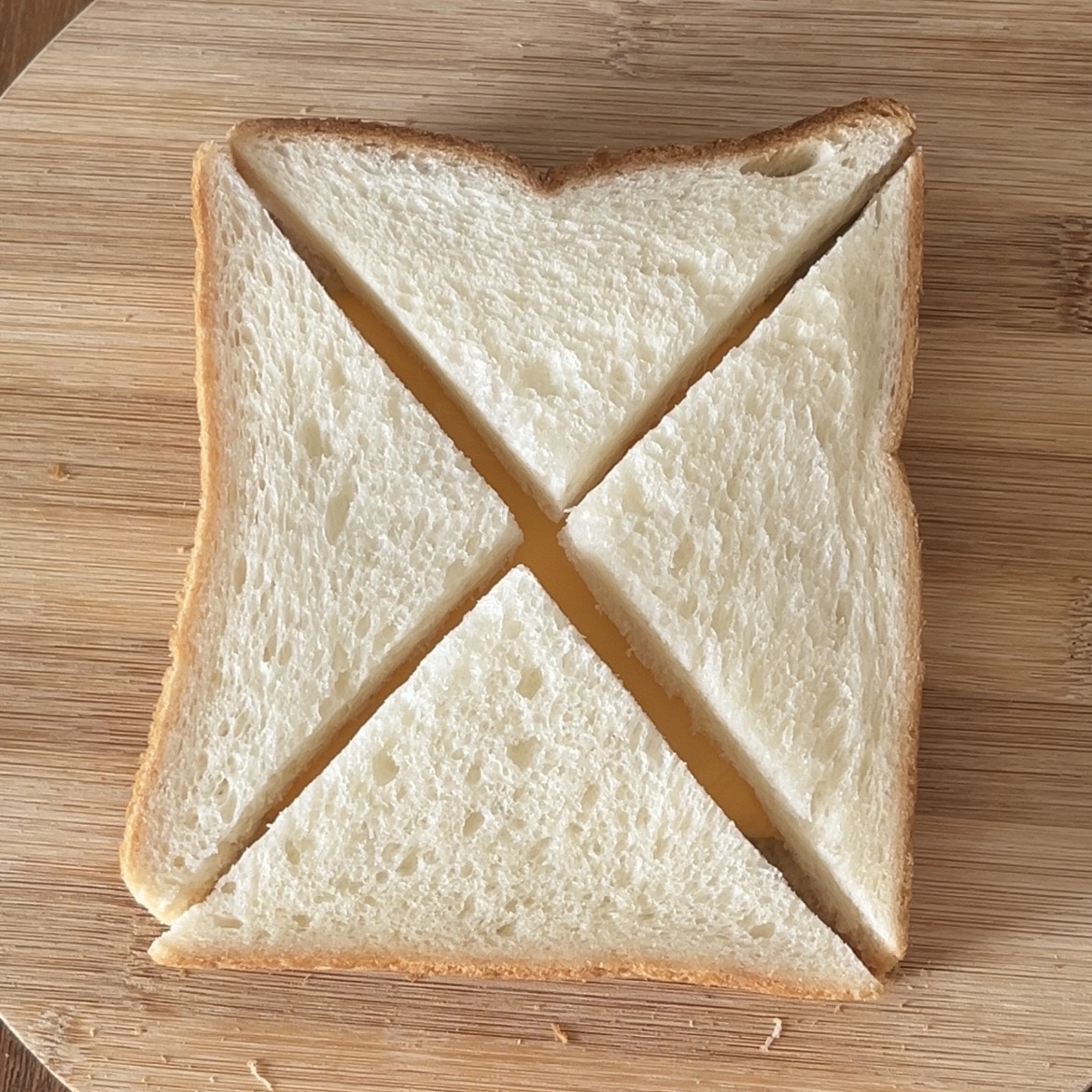カリカリやみつきハムチーズサンド