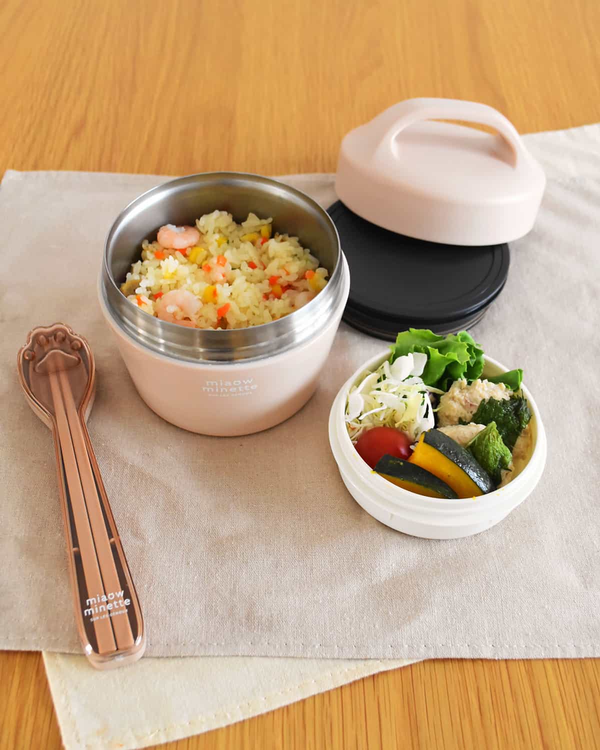 にゃお　２WAYサーモキャリーランチ