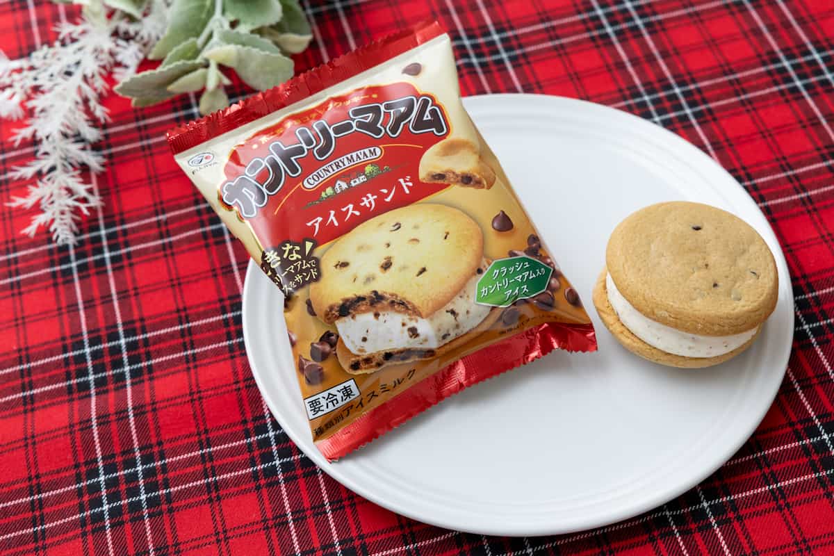 カントリーマアムアイスサンド