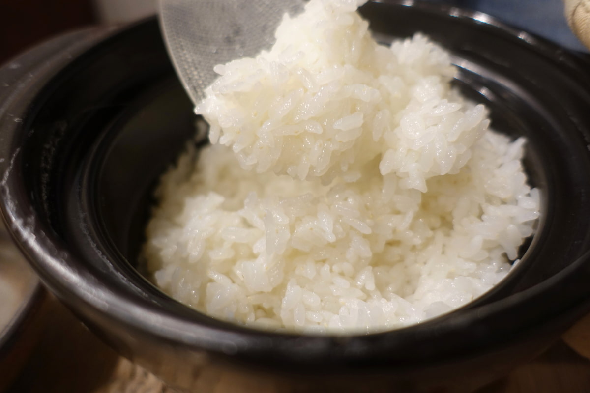 HARIO（ハリオ） フタがガラスのご飯釜