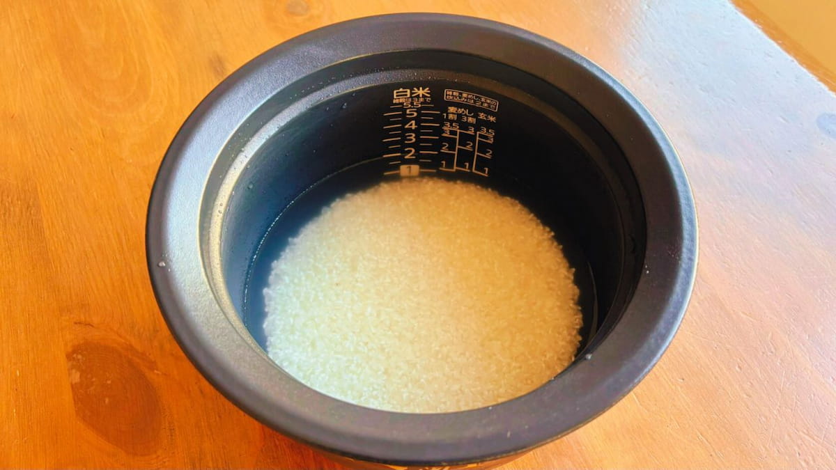 塩昆布かぼちゃ炊き込みご飯