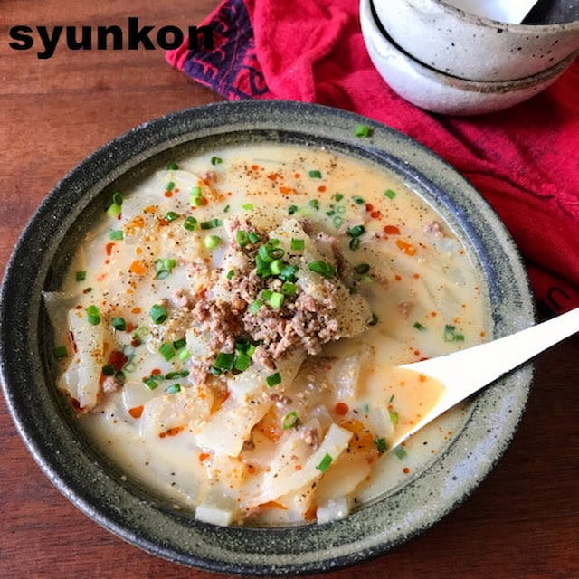 定番にしたいおいしさ!「担々大根」レシピ(ピリ辛豆乳ゴマみそ大根)