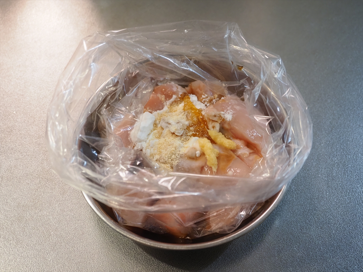 鶏むね肉と大根のはちみつポン酢煮