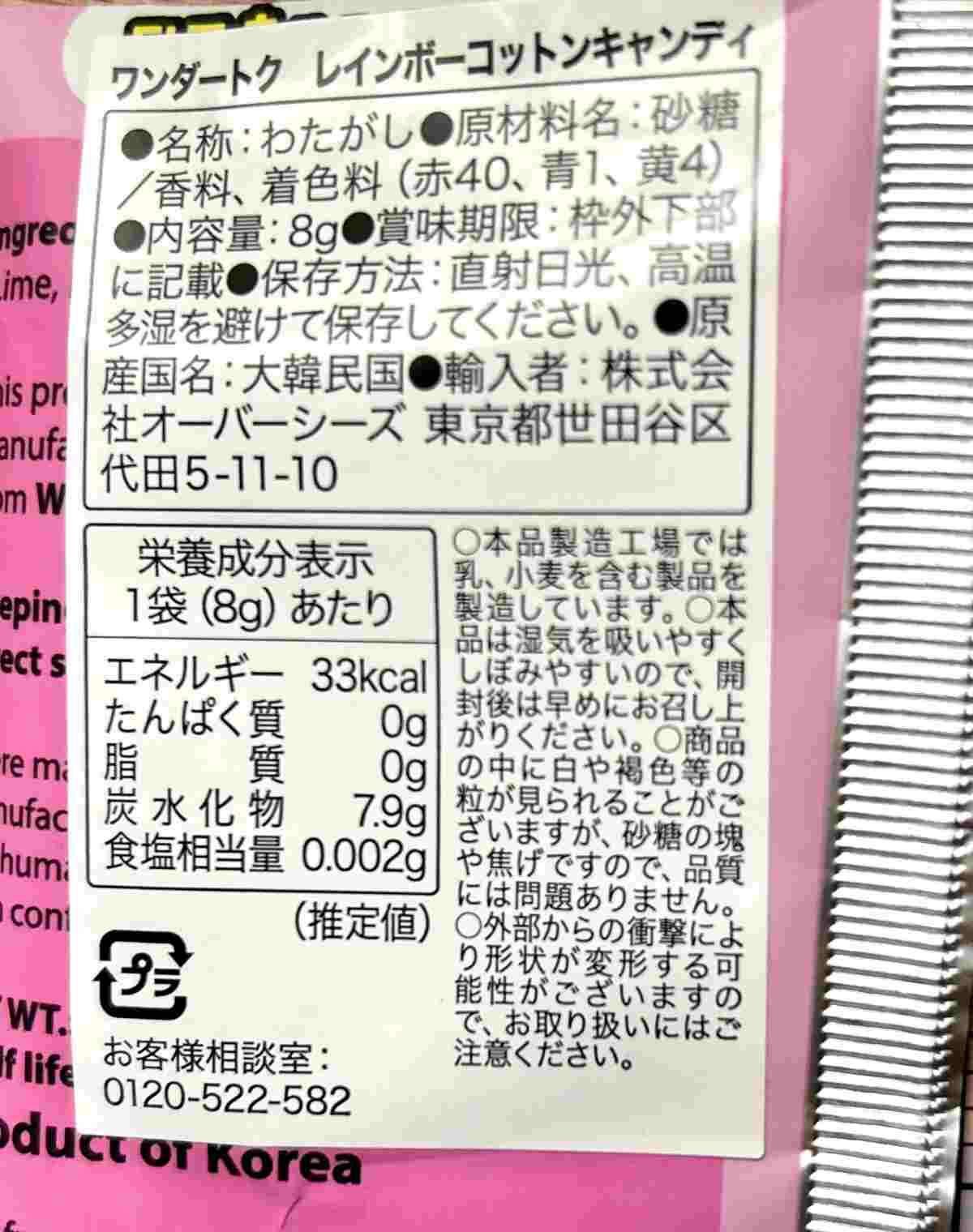 レインボーコットンキャンディ３