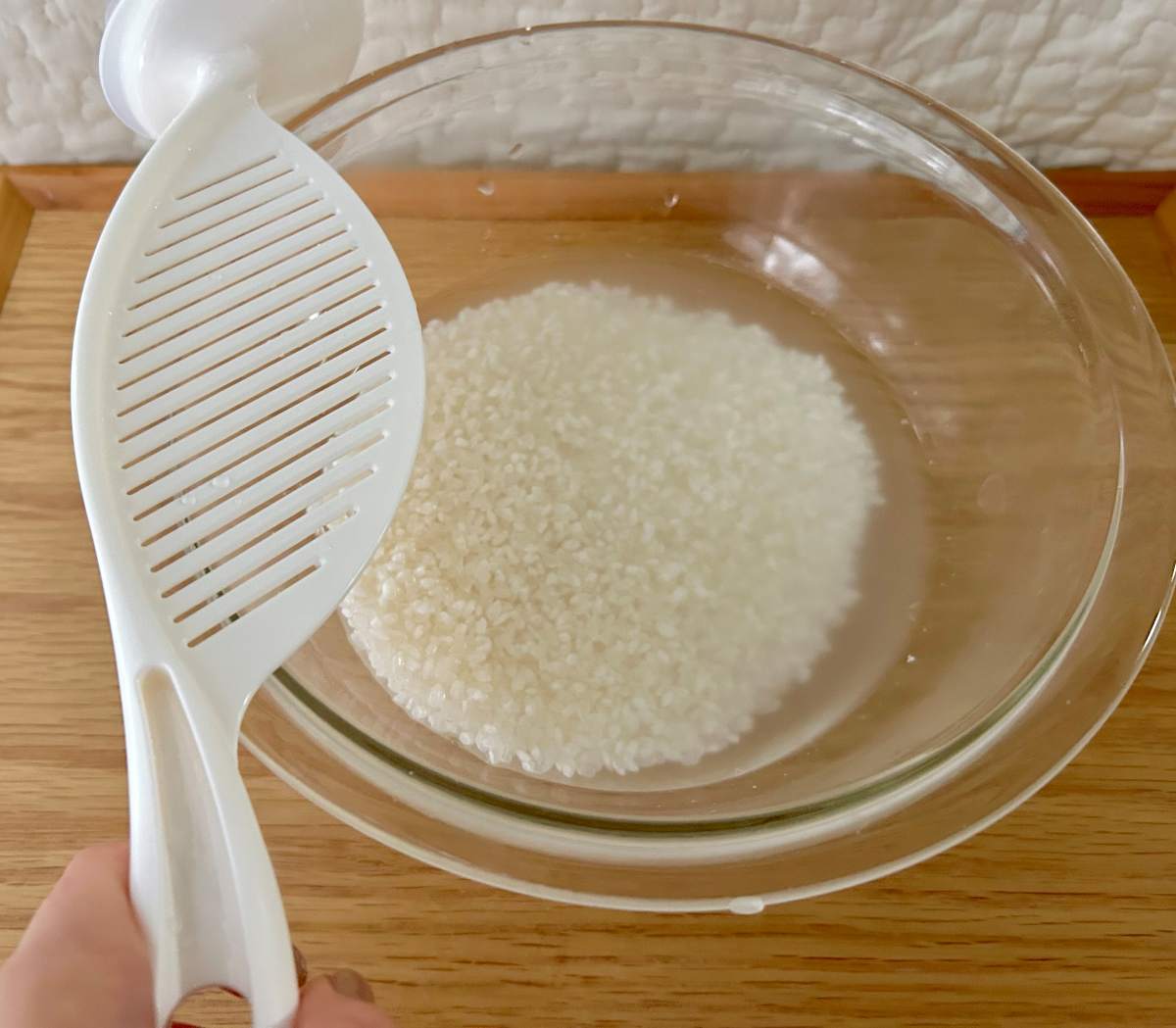 米とぎ