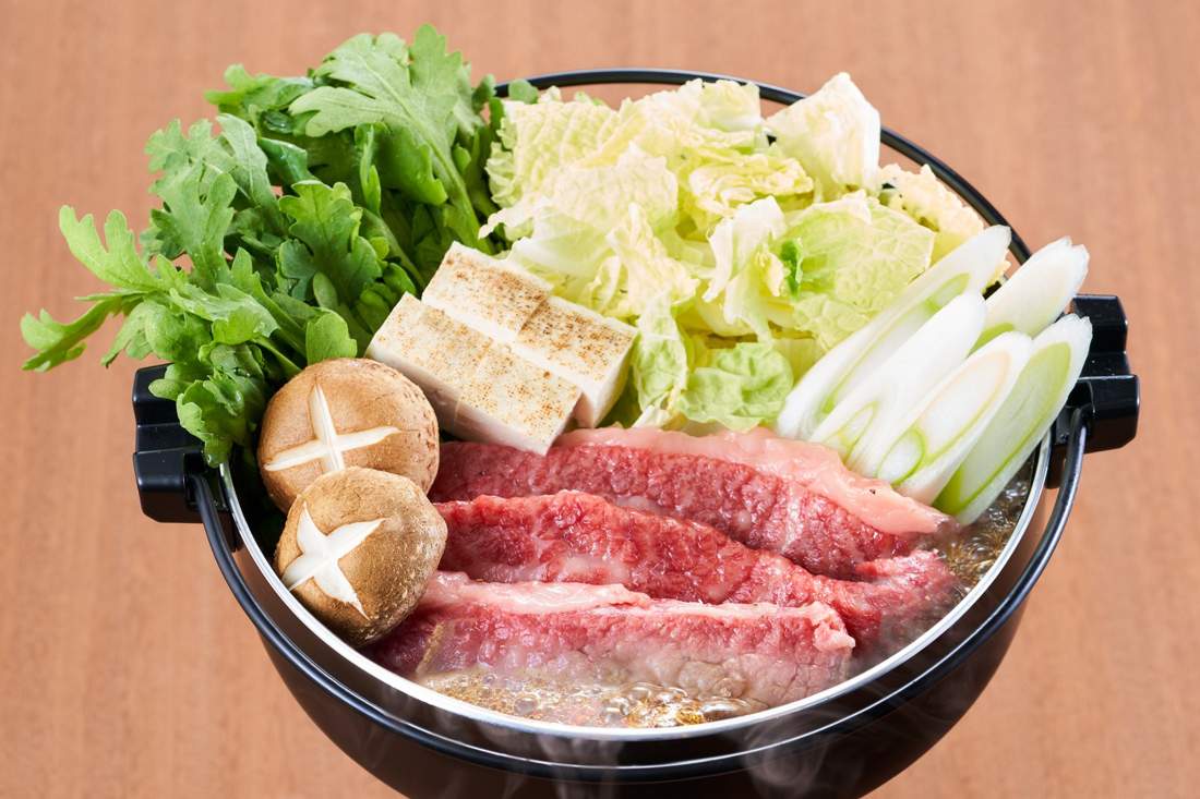 モッタイナイビーフのすき焼き