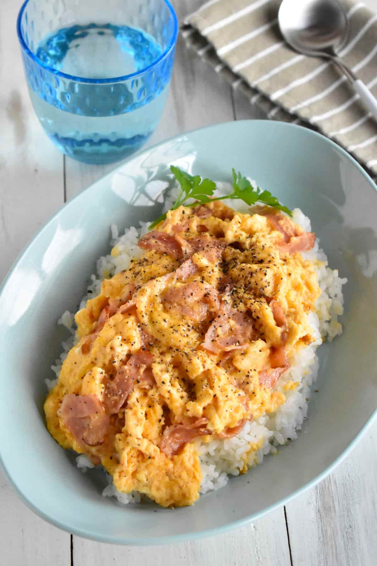 カルボナーラ丼