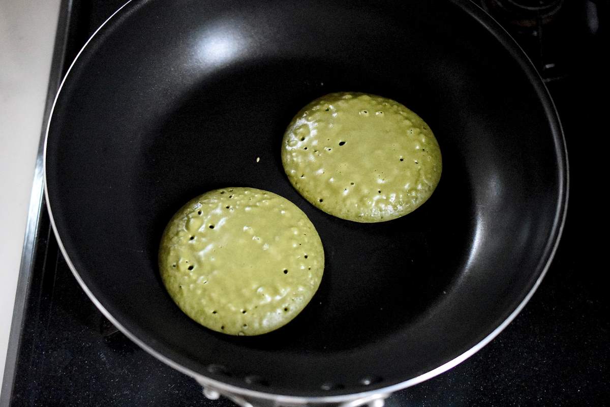 抹茶どら焼き