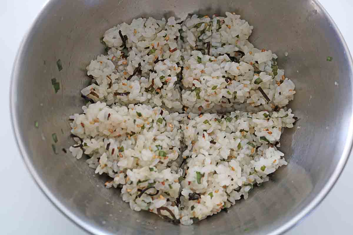 肉巻きおにぎり５