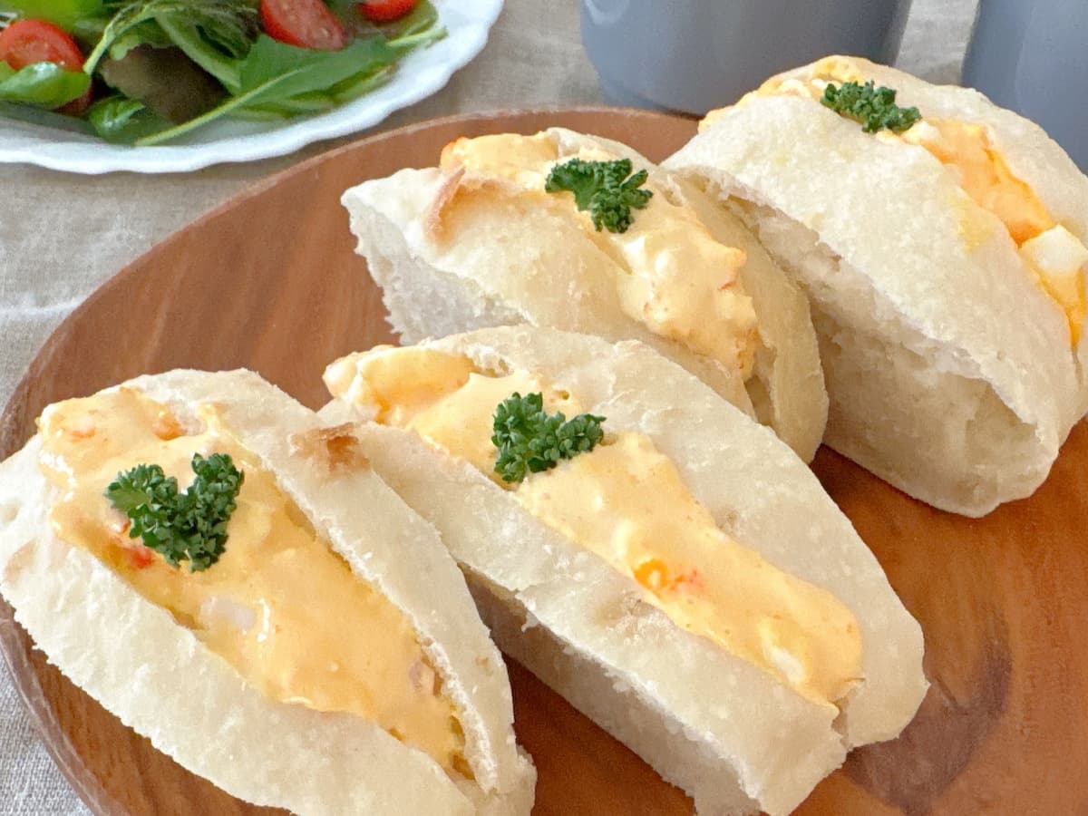 焼きたてパンで作る♪ふわとろ「卵サンド」レシピ