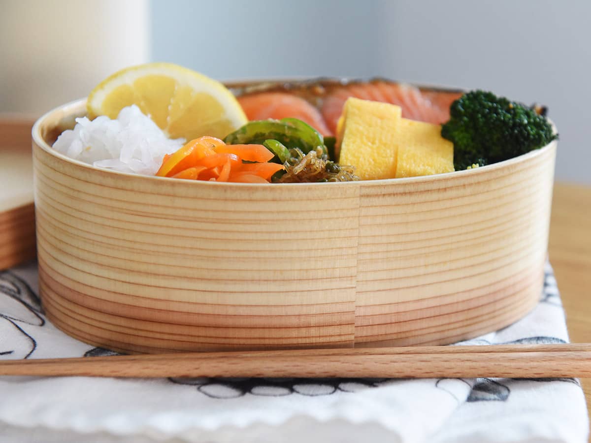電子レンジ・食洗機が使える ほんとうに使いやすい 曲げわっぱ お弁当箱 ランチボックス 600ml／かのりゅう