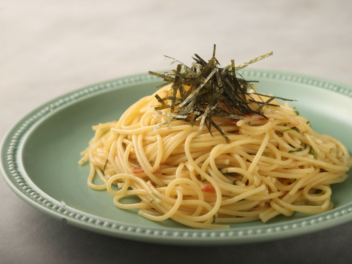 梅しそパスタ