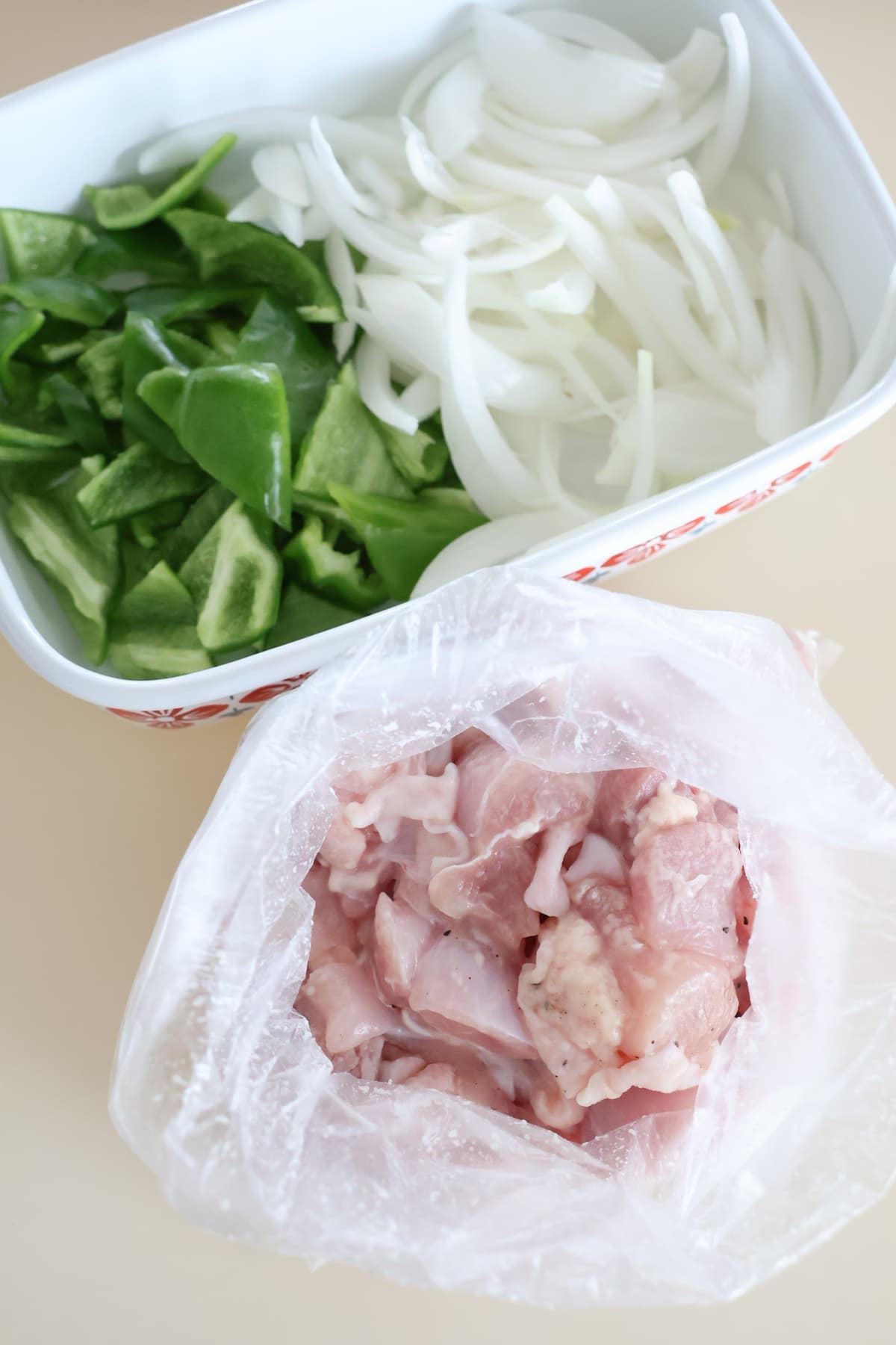 鶏肉のケチャップ炒め