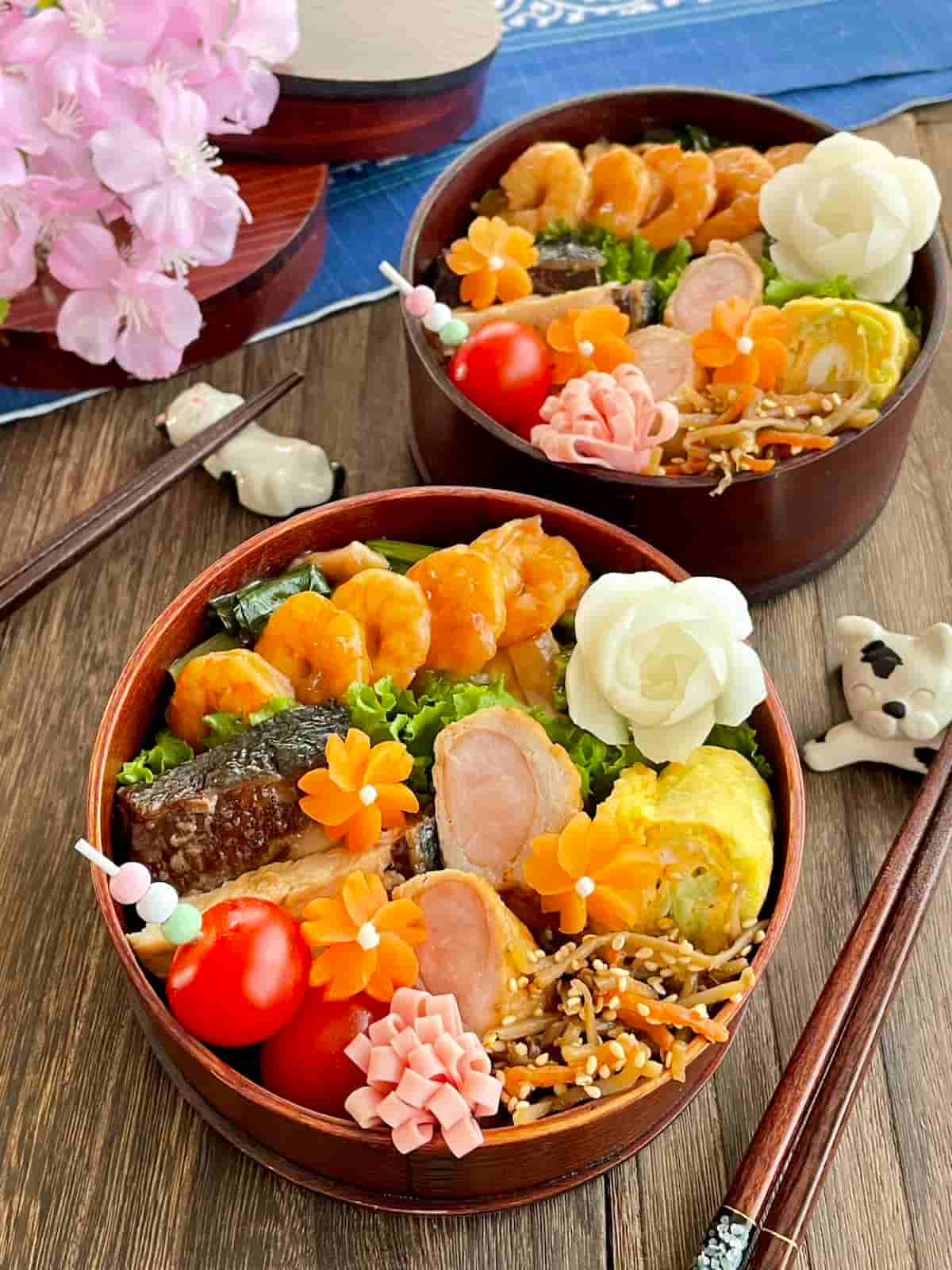 海老と小松菜の中華丼