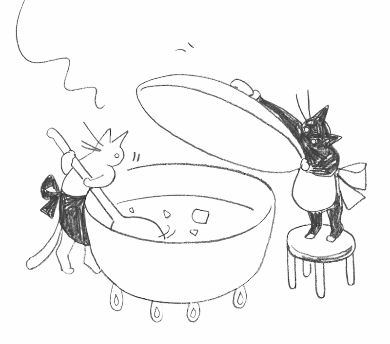 twins cooking
