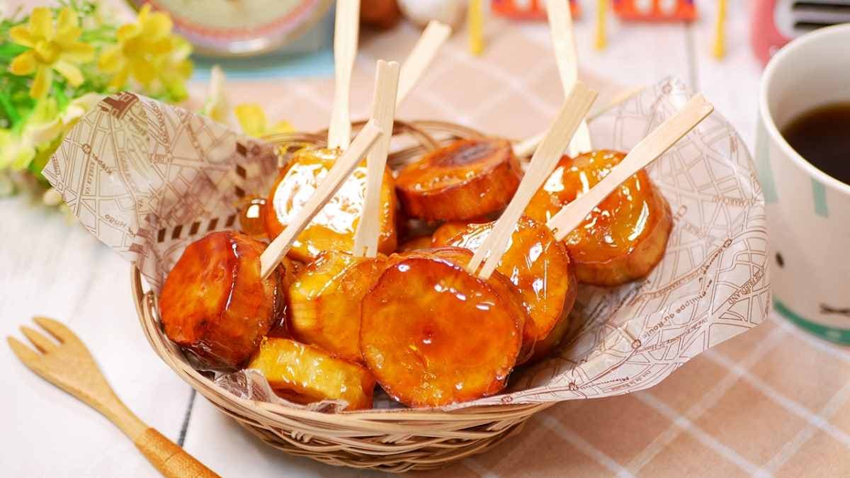 フライパンで簡単！ほくほくパリパリ「究極のさつまいも飴」