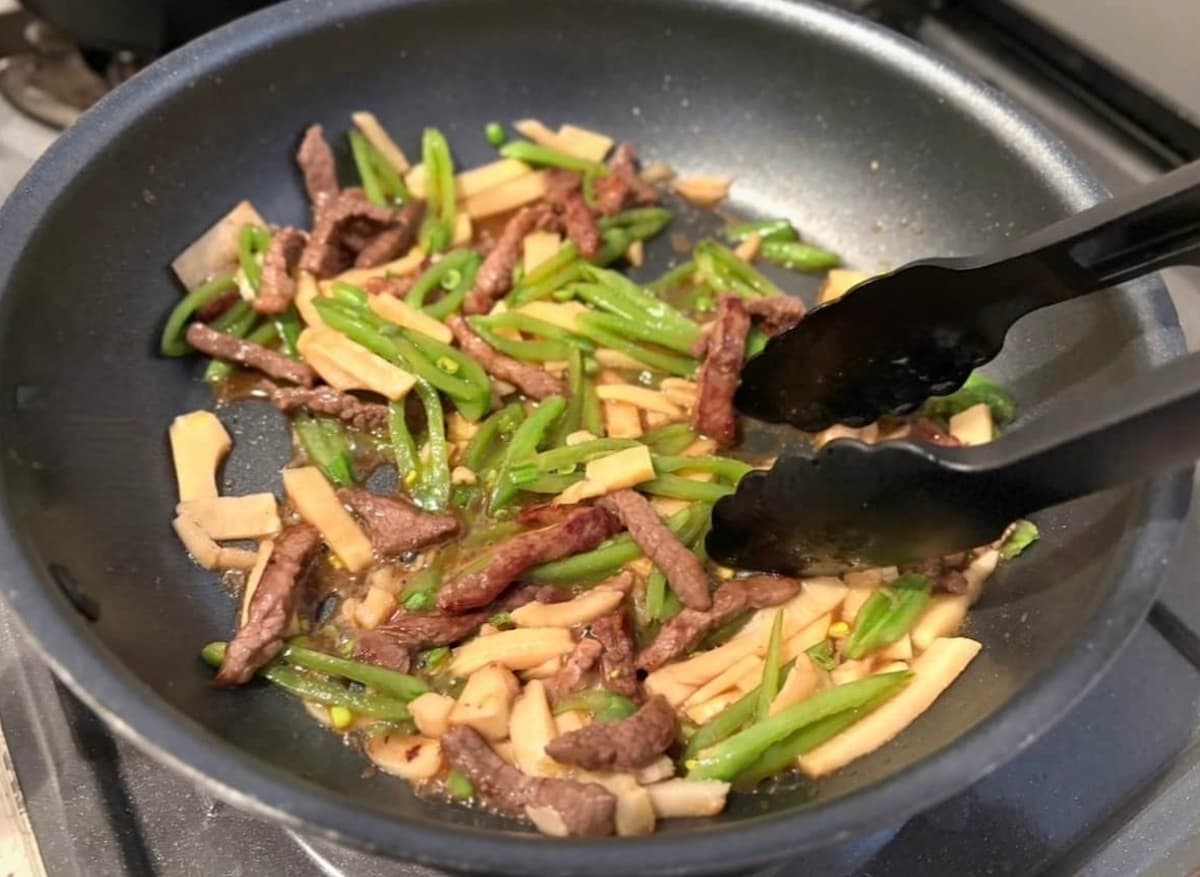 青椒肉絲風