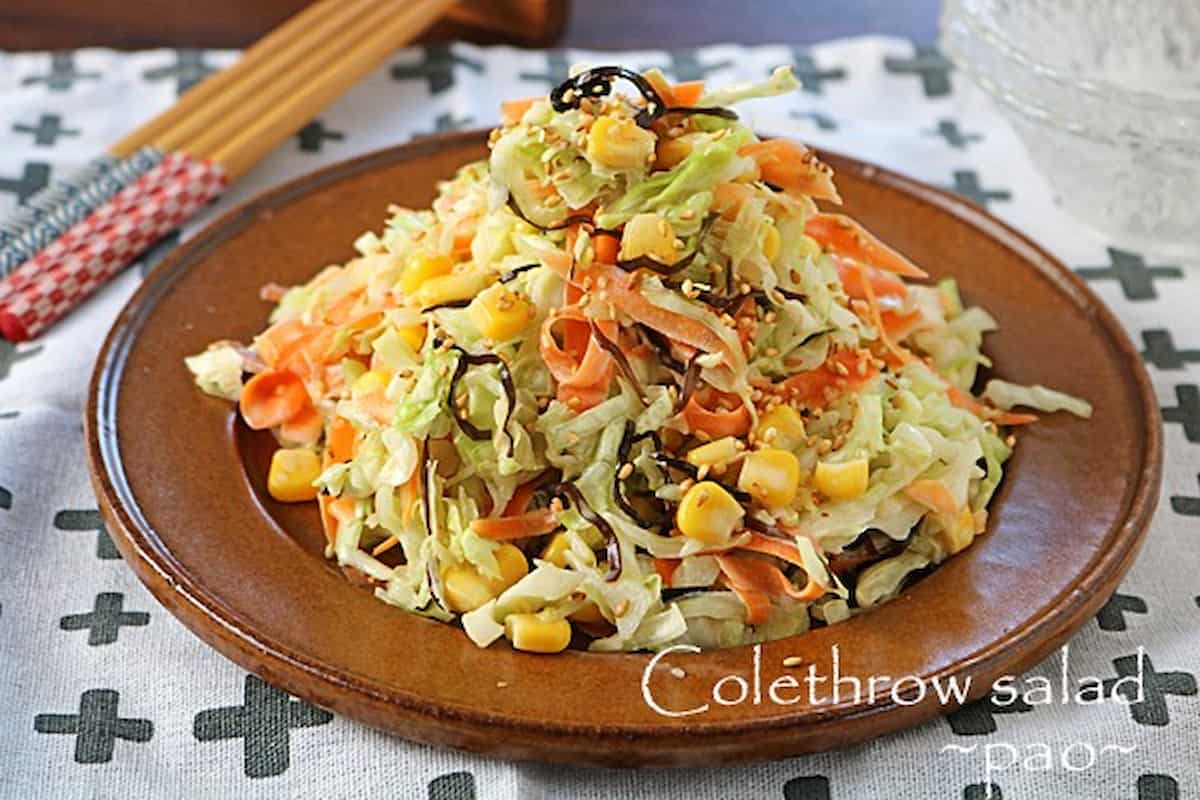 ぱおさん 無限キャベツ 和風コールスローサラダ