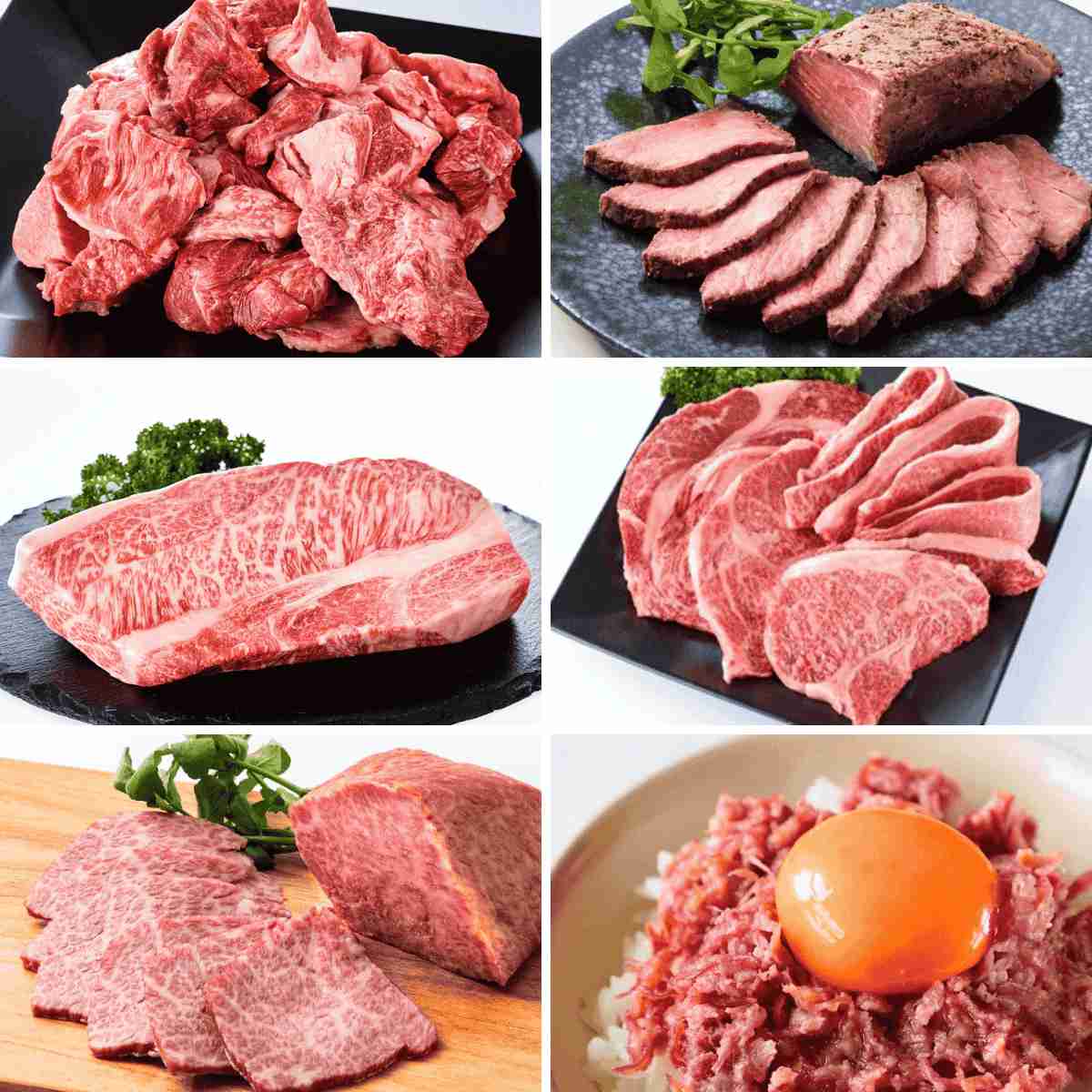 【100個限定】「焼肉用」必ず入り モッタイナイビーフ福袋6点セット<送料無料>