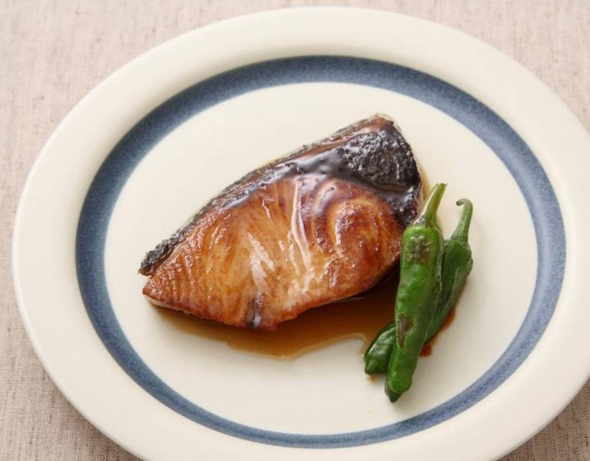 ぶりの甘酢照り焼き