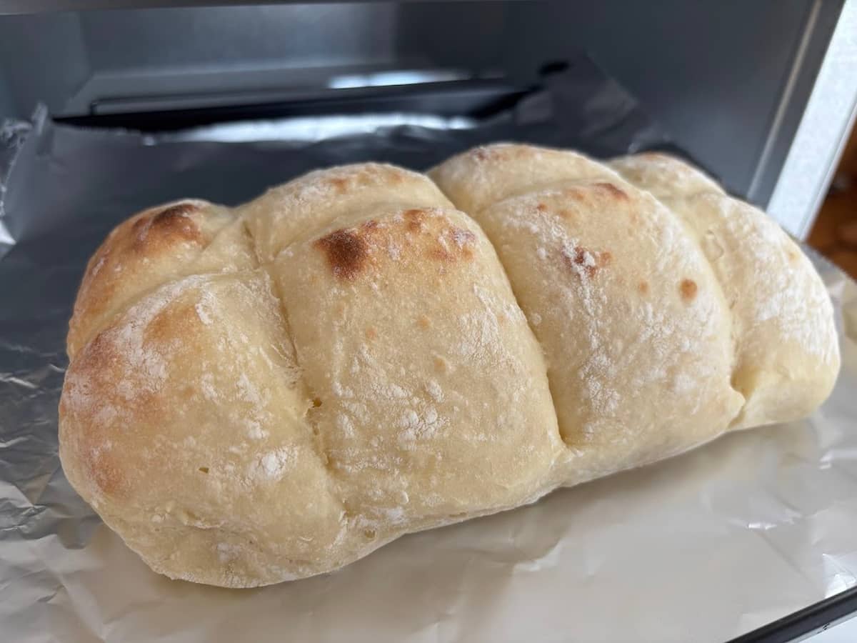 フルーツサンド焼成