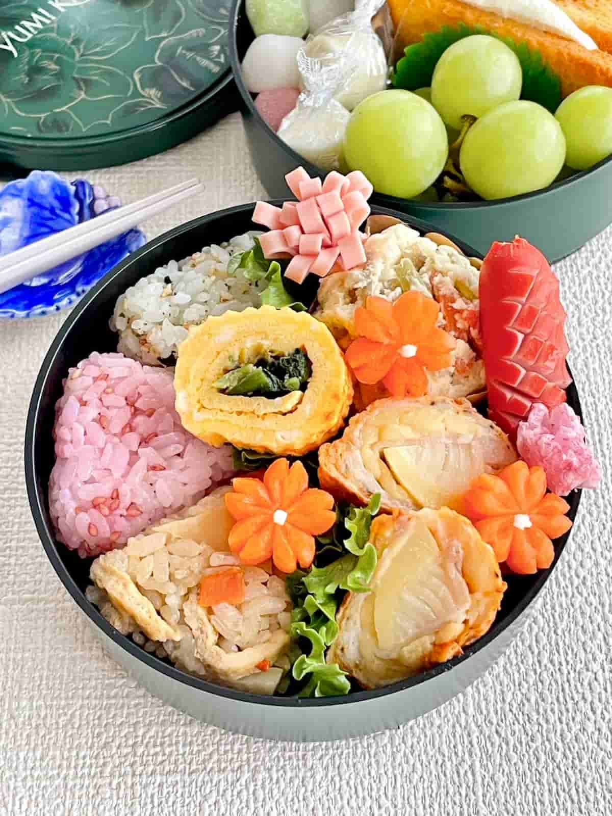 たけのこチーズの豚肉巻きピカタ