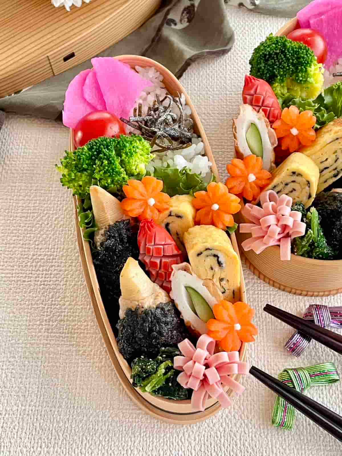 たけのこのごまみそ肉巻き