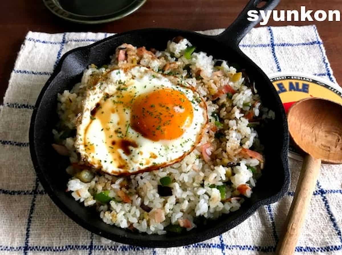 夏休みのランチどうしよう…を解決！山本ゆりさんの「お手軽チャーハン」