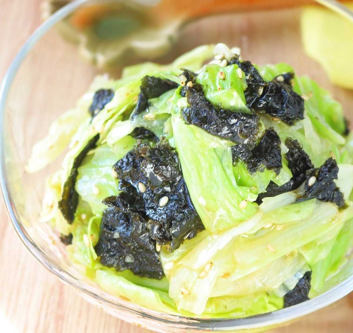レンチンして和えるだけ!すぐに作れる「キャベツ」のおかず