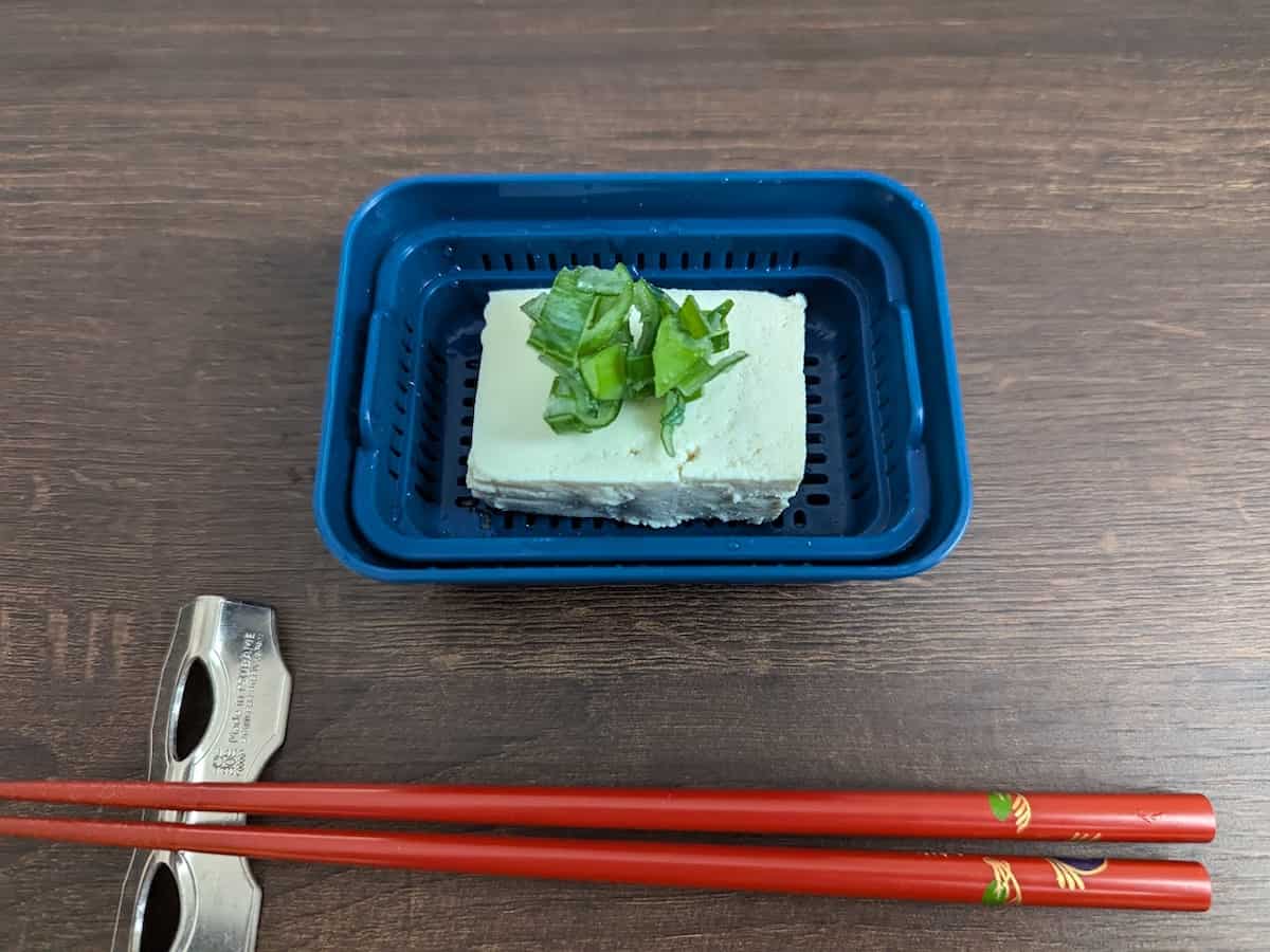 セリア ザルつきパックミニ 使用例