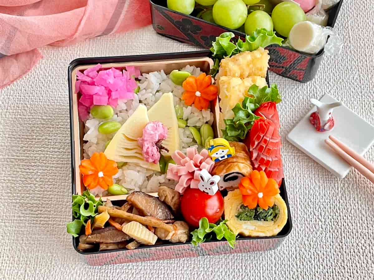 たけのことごぼうのきんぴら