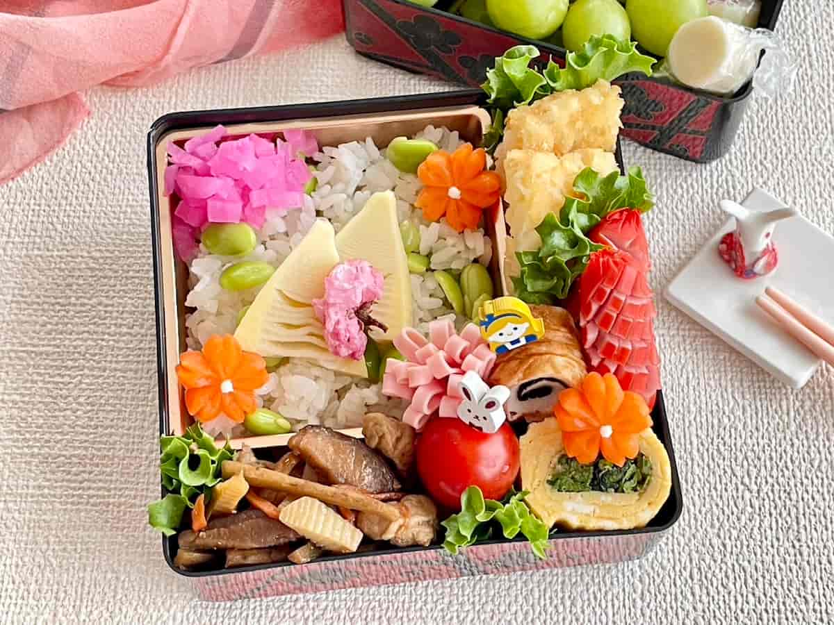 たけのことごぼうのきんぴら