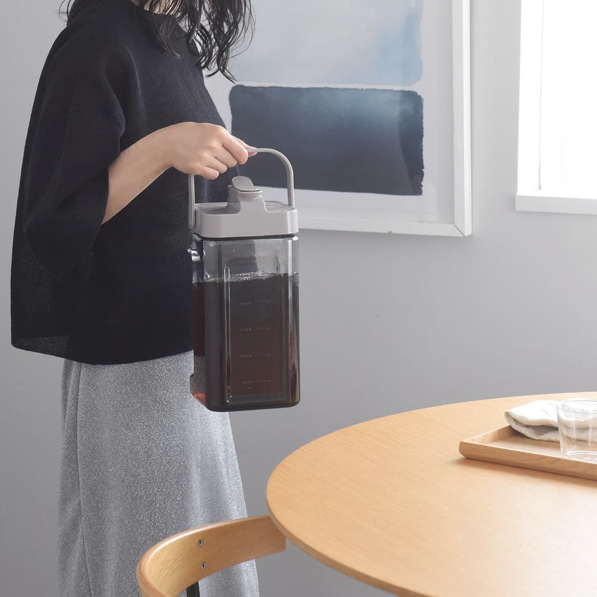 大容量 麦茶ジャグ 麦茶ポット 3.5L【送料無料】