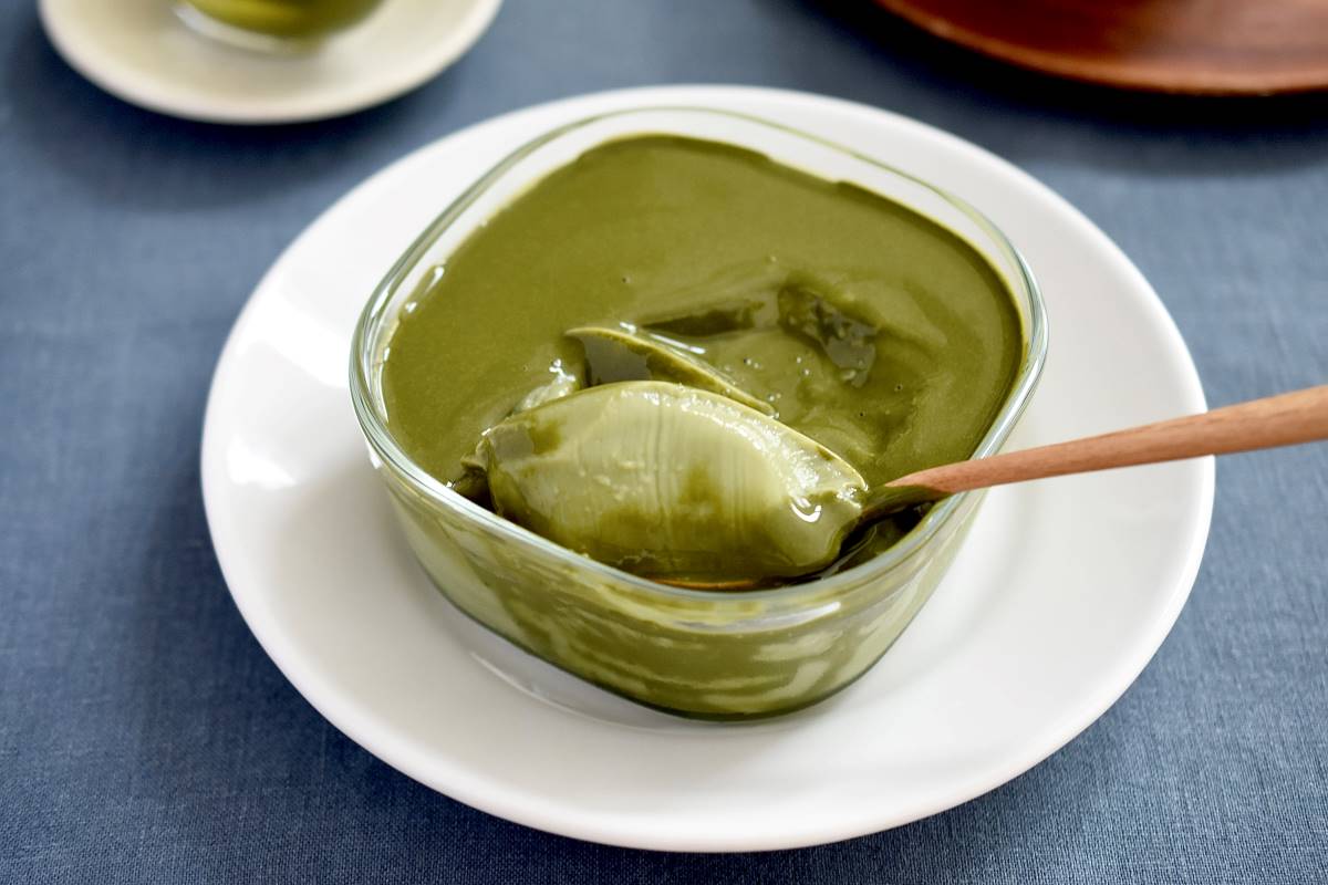 なめらか食感♪とろける「豆乳抹茶プリン」レシピ