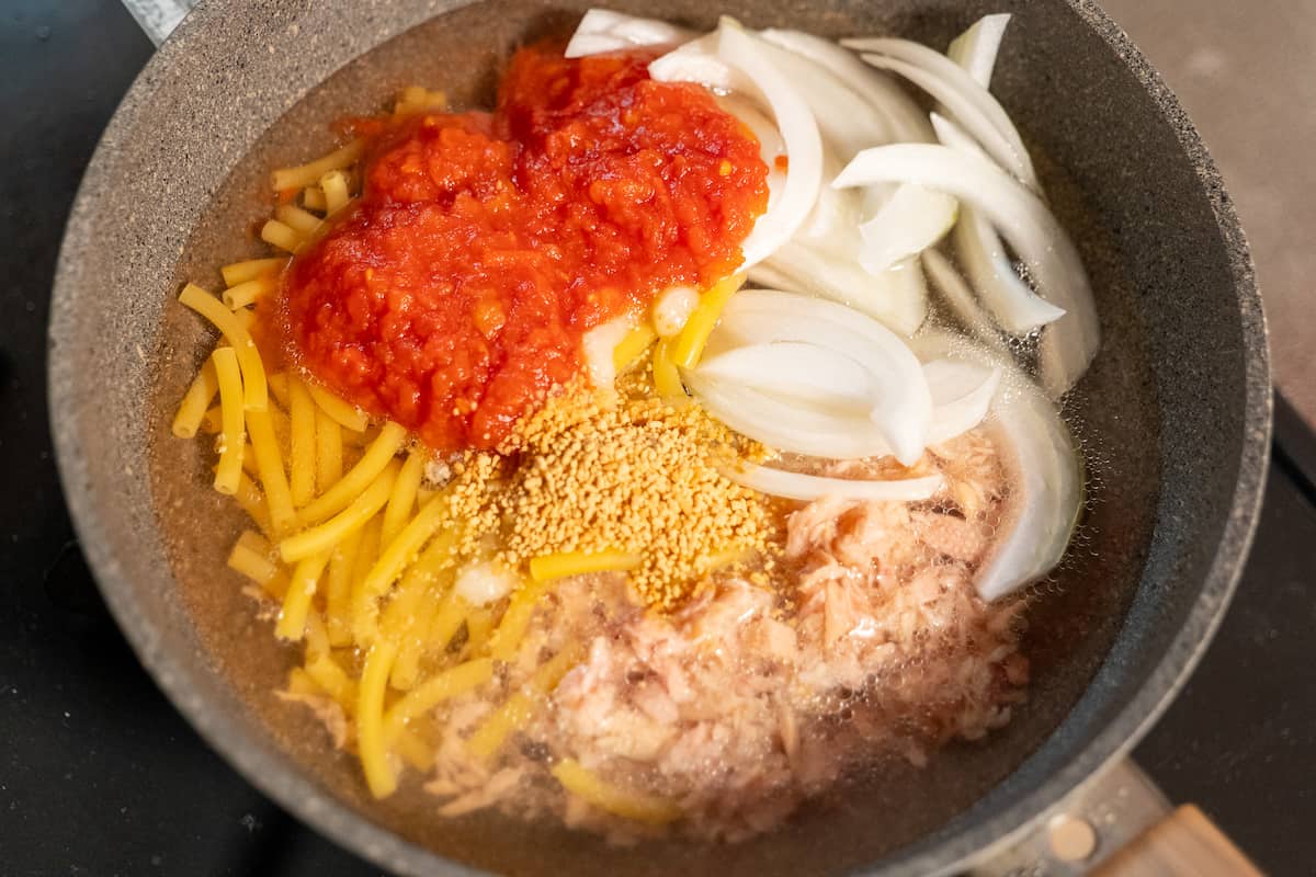 トマチーマカロニ作り方