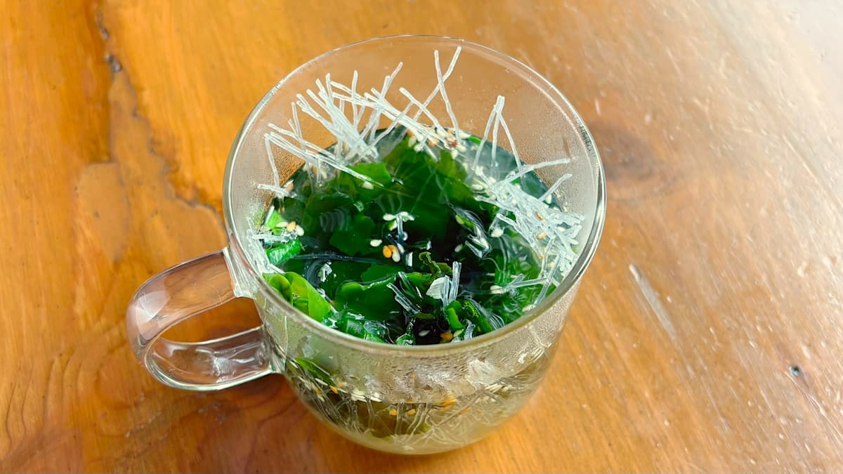 春雨わかめスープ