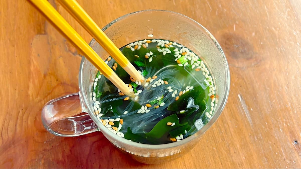 春雨わかめスープ
