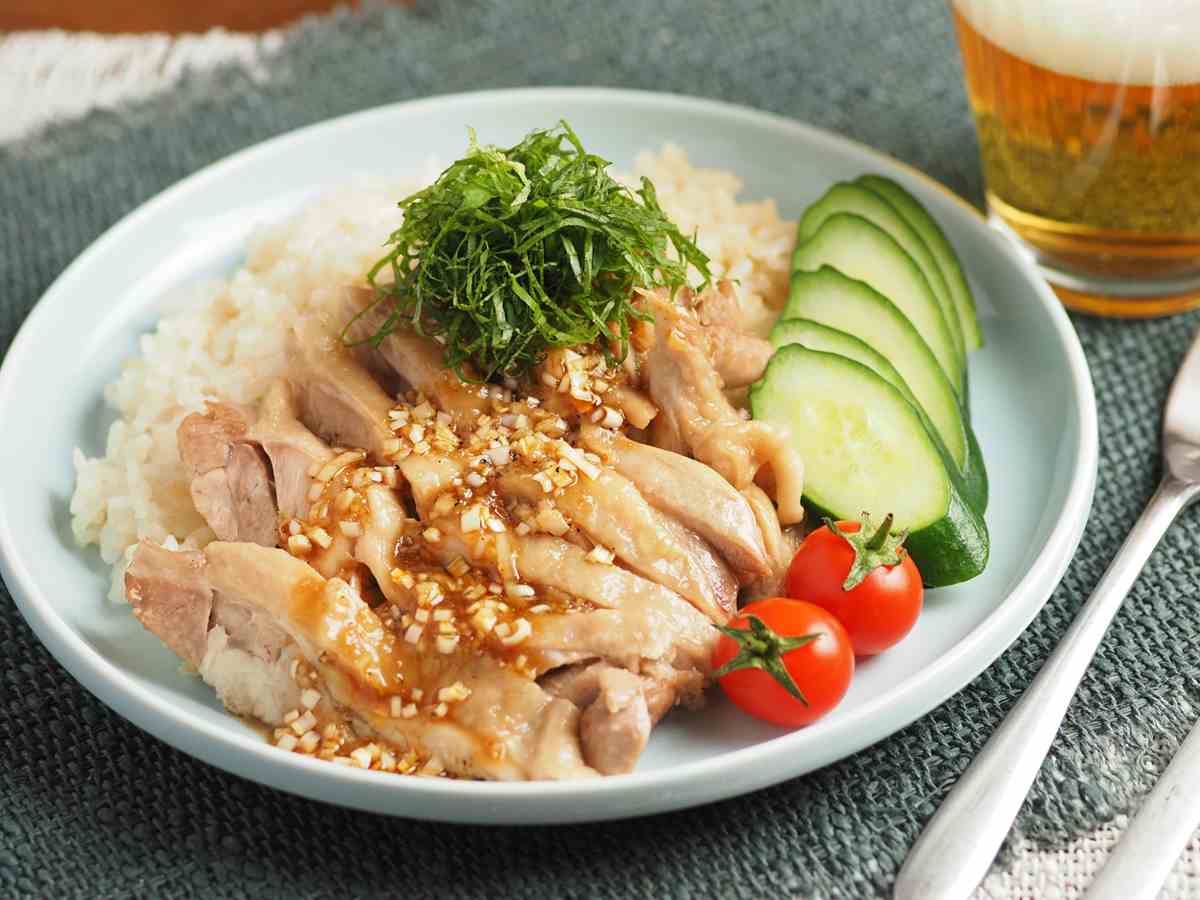 炊飯器におまかせ！ポン酢で手軽に作れる「カオマンガイ」