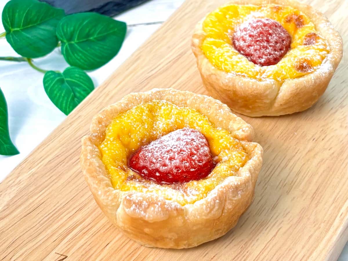 いちごエッグタルト