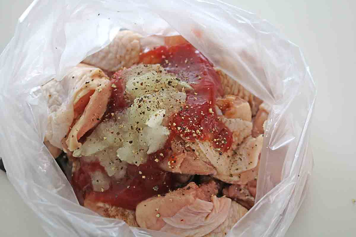バーベキューチキン３