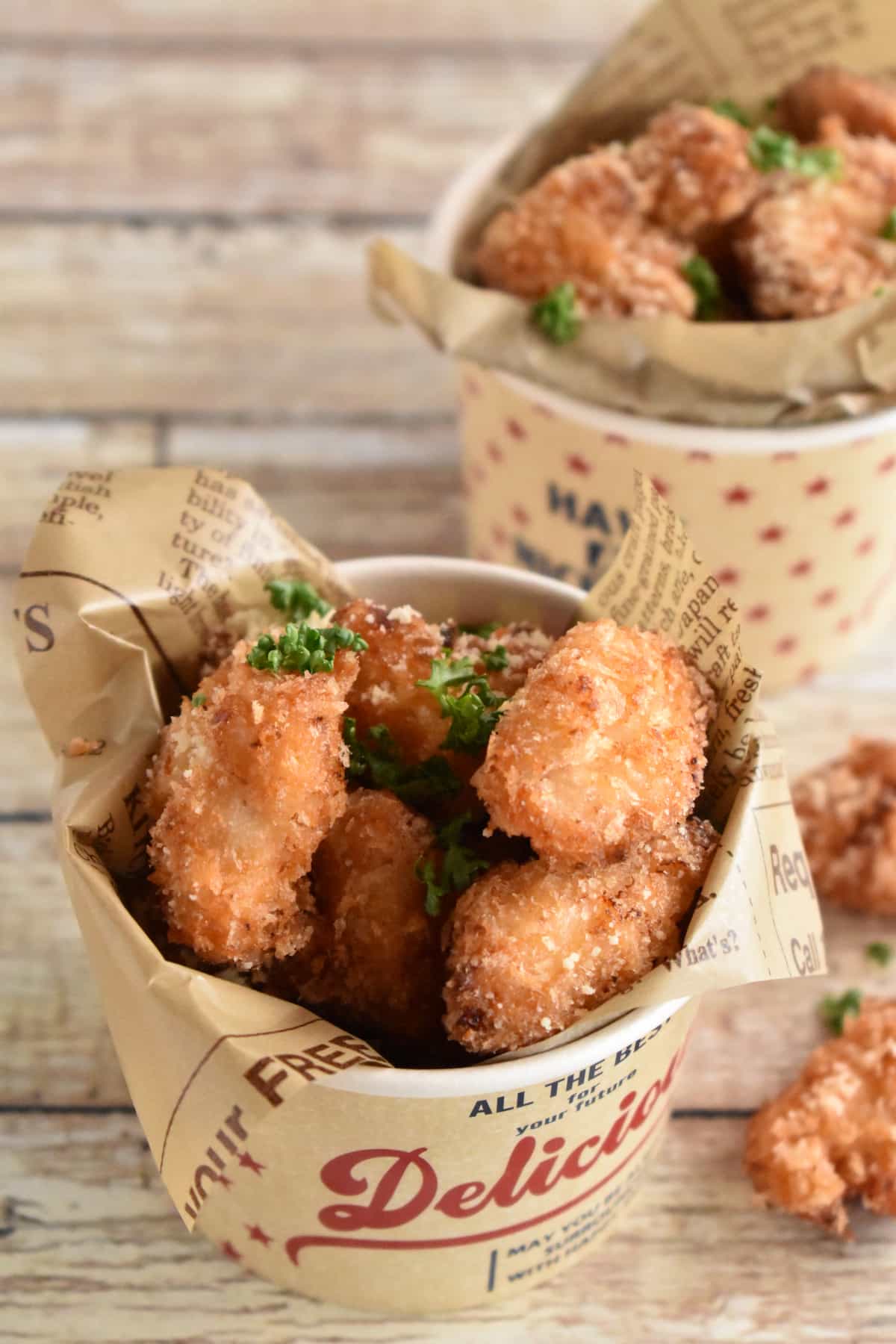 鶏むねポップコーンチキン