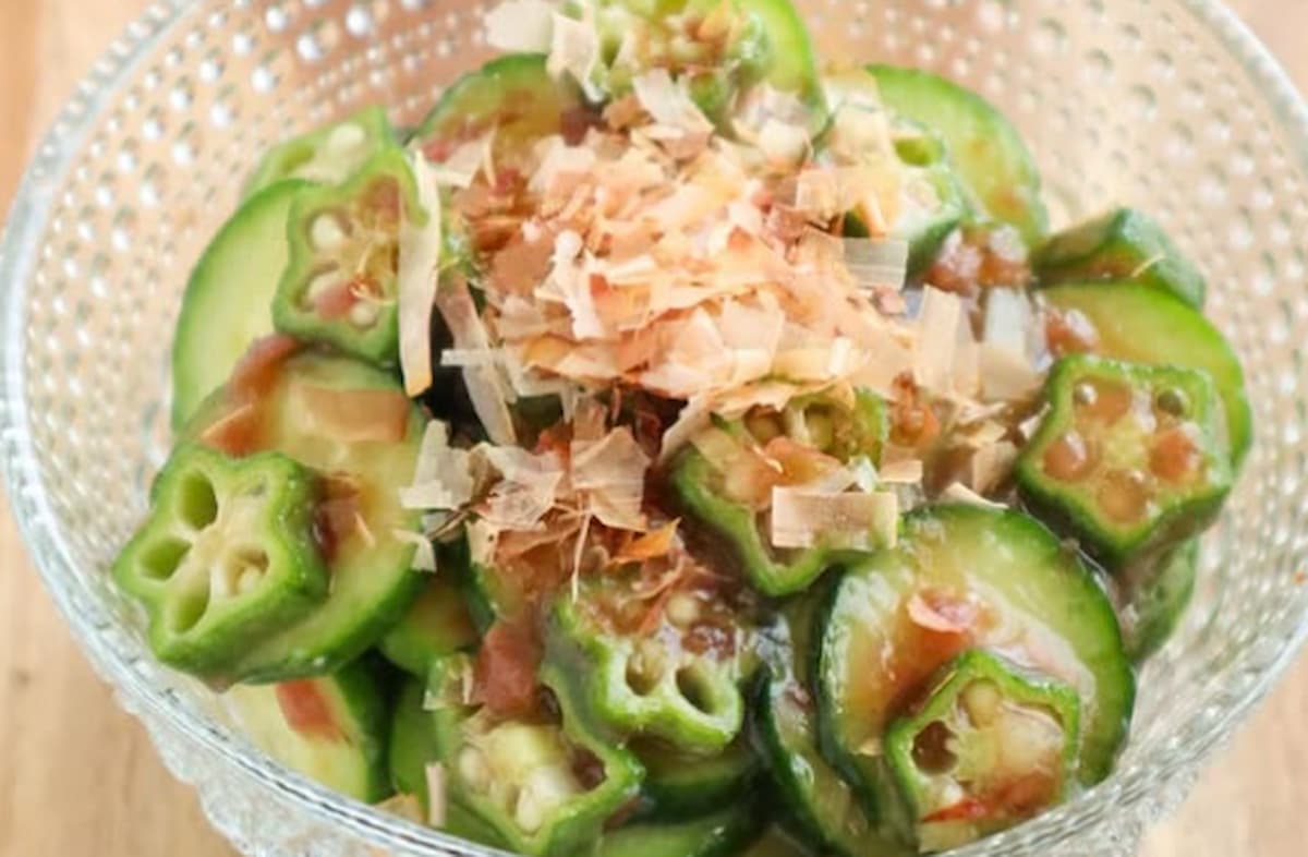 5分で完成！めんつゆで味付け簡単「オクラ」副菜レシピ
