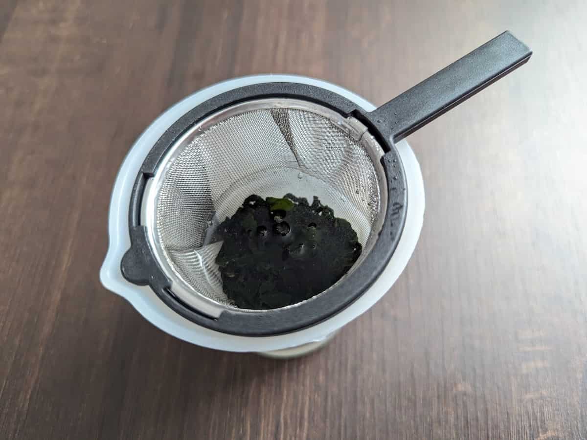キャンドゥ 深型ティーストレーナー茶葉以外での 使用例