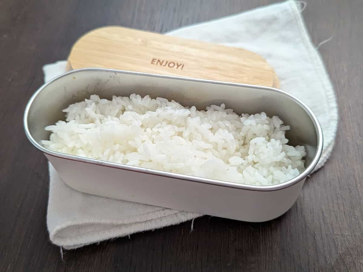 ののじ ステンレス ランチボックス オーバル 使用例