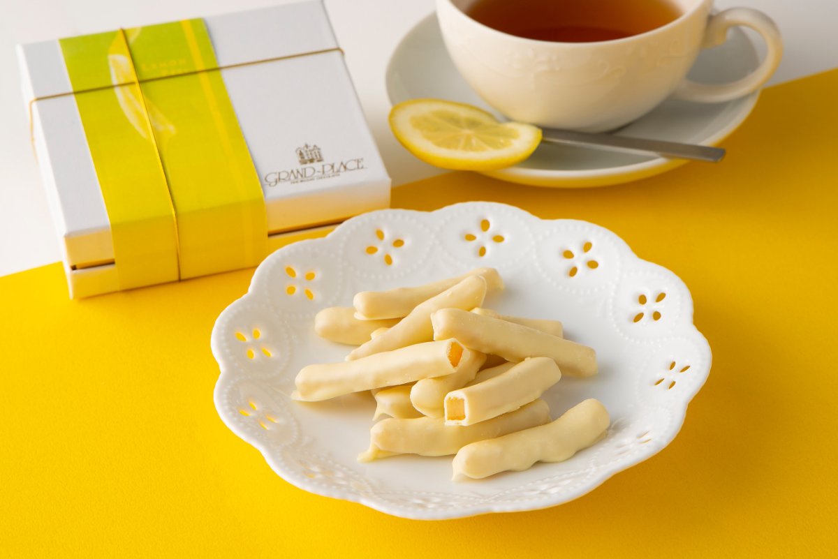 檸檬（レモン）ピールチョコ 70g／グランプラス