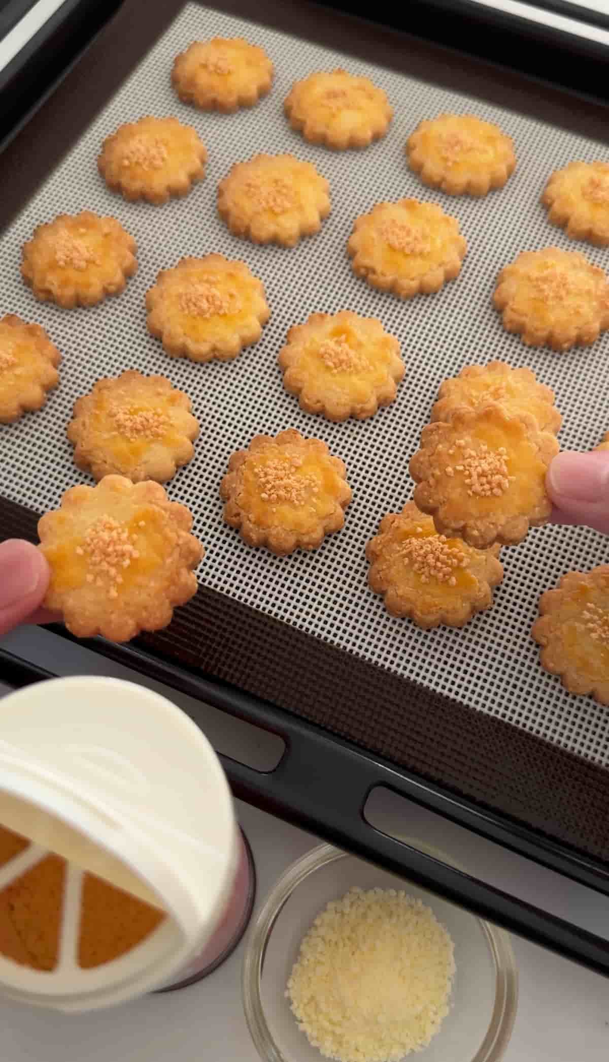 おつまみチーズクッキー