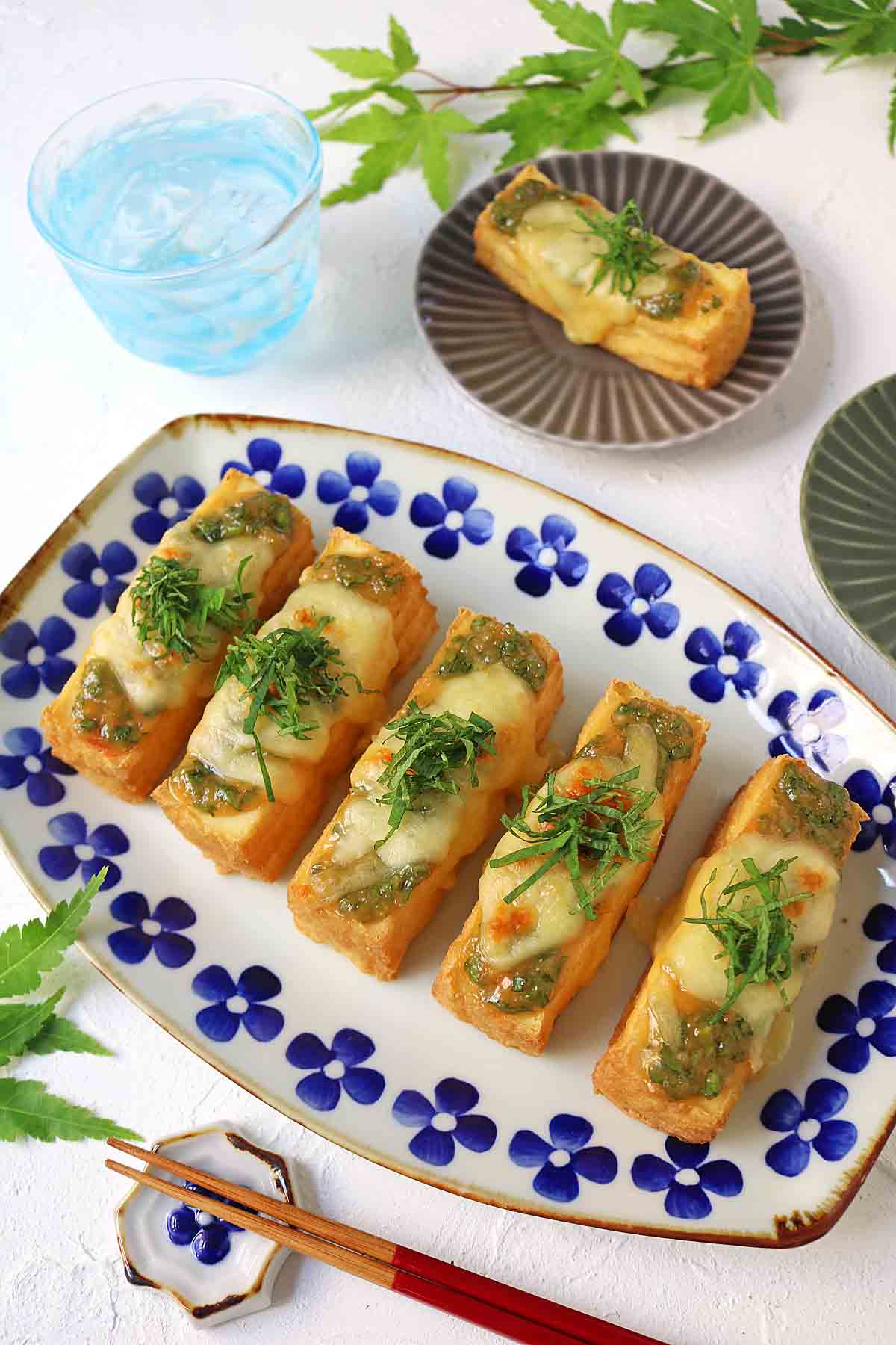 厚揚げ味噌チーズ１